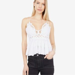 NWT FREE PEOPLE Adella Cami, White